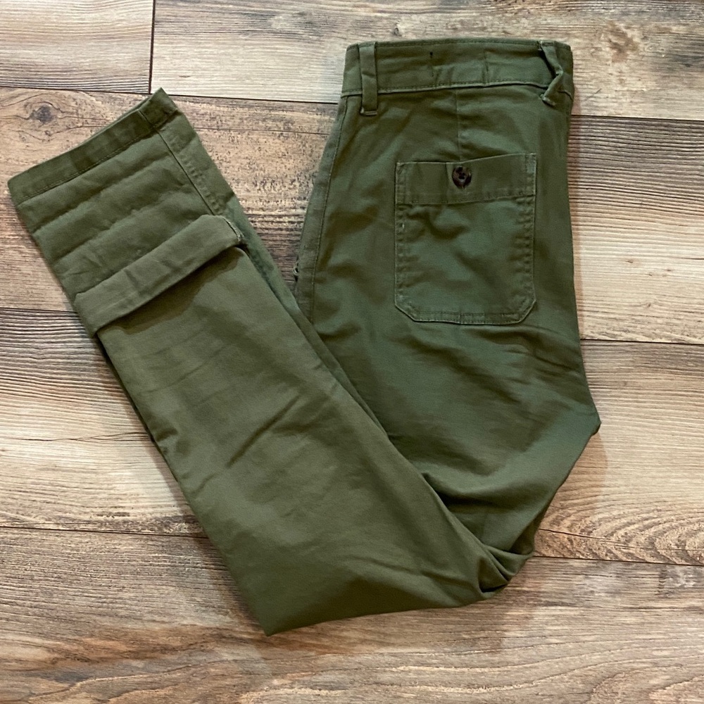 GAP Women's Olive Boyfriend Jeans